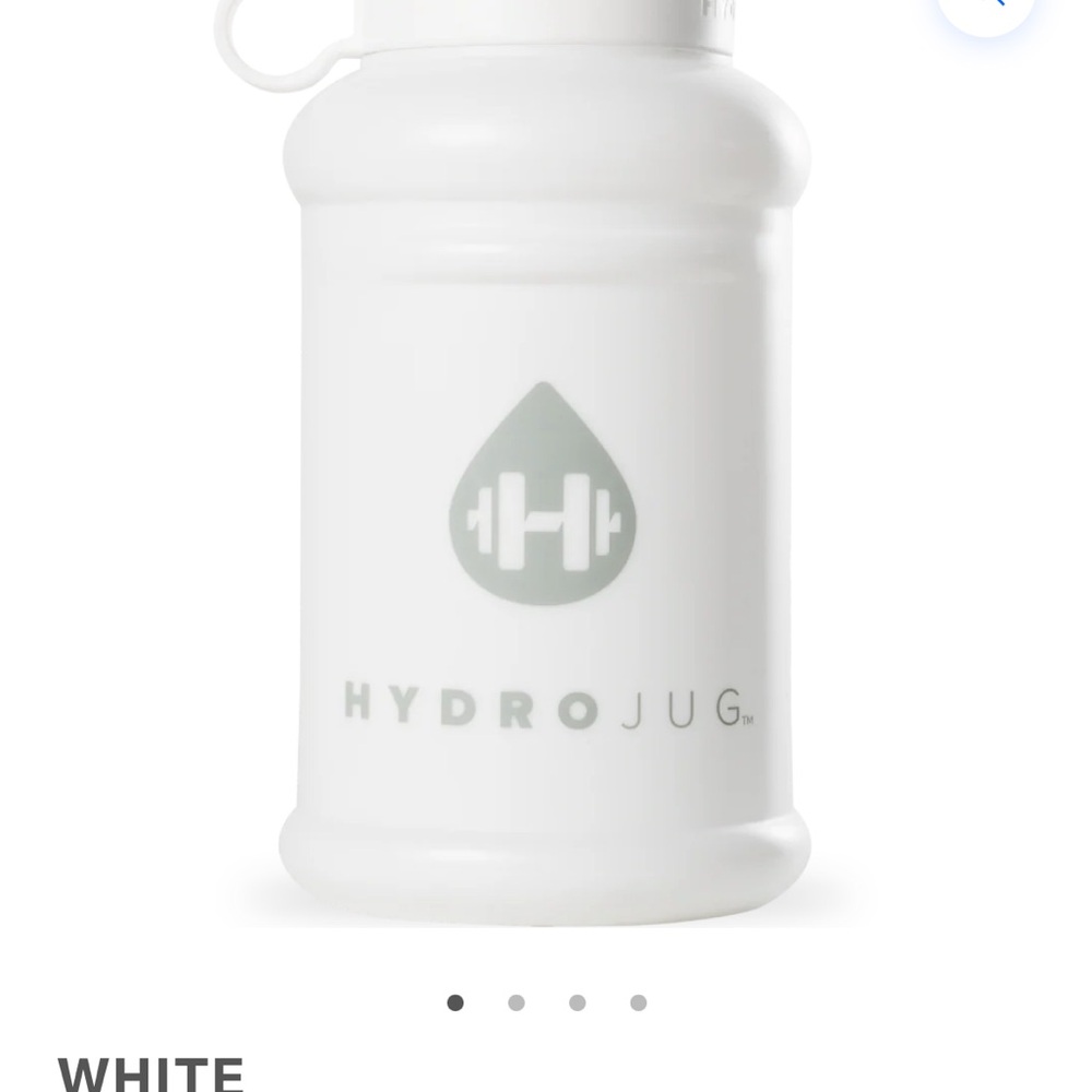HydroJug Classic White Bottle